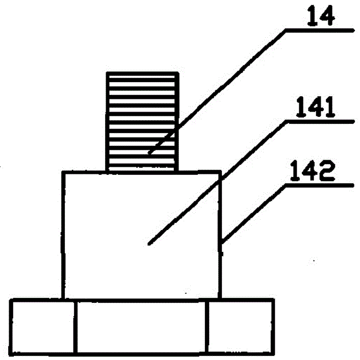 Printing device for printing label on surface of industrial product