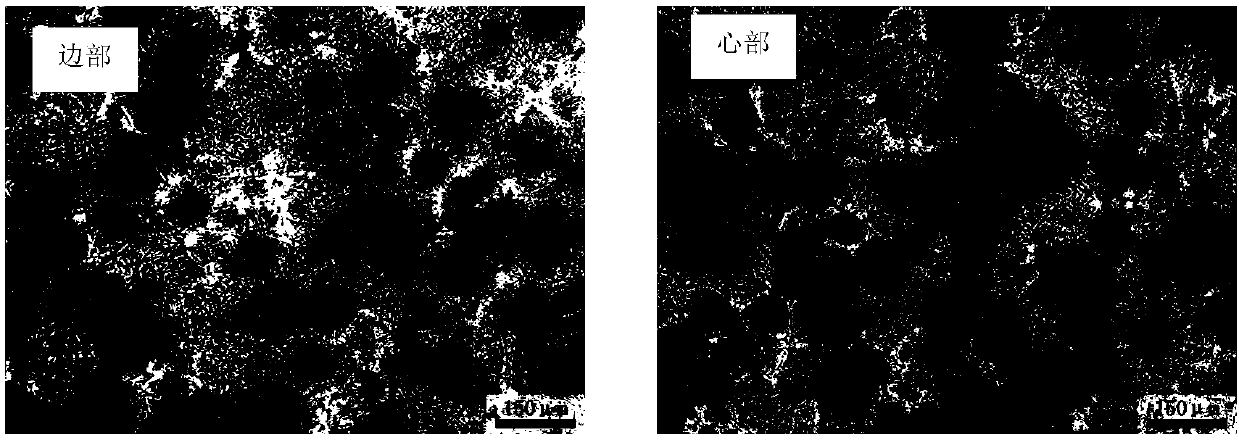 High-performance as-cast austenite-bainite ductile iron and production method and application thereof