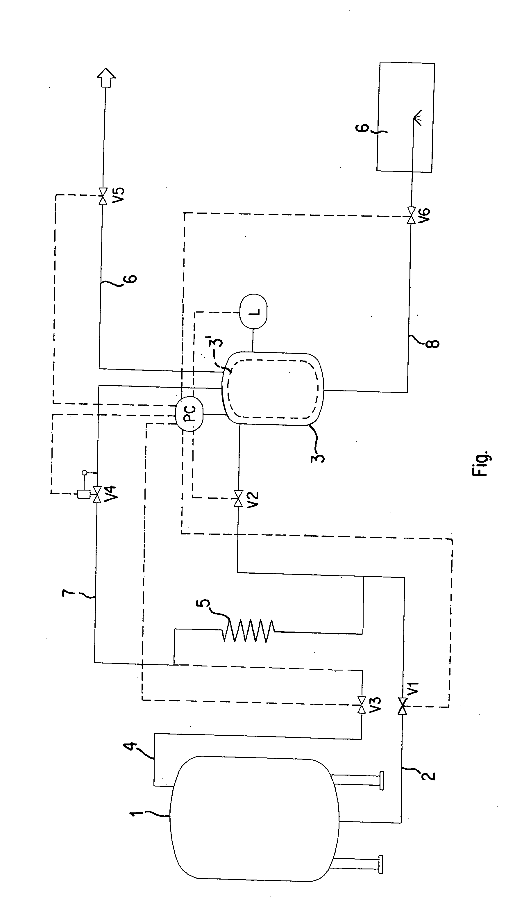 Method and apparatus for removing boiling liquid from a tank