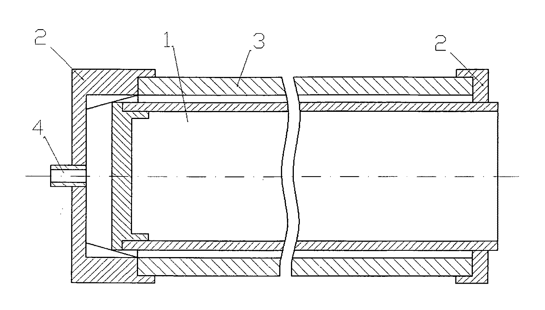 Tubing with an inner coating protecting it against deposits and a method for applying said coating