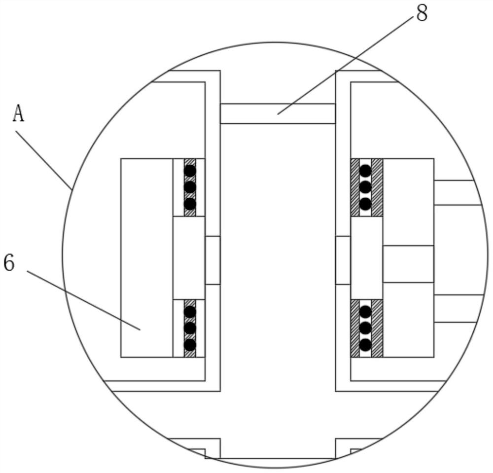 Organic fertilizer storage device based on biological agriculture