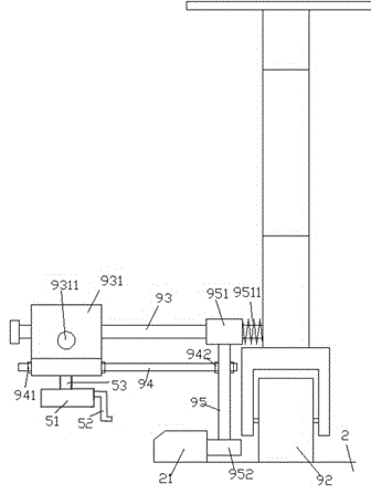 Garden road curbstone trimming device with dust collector and using method thereof