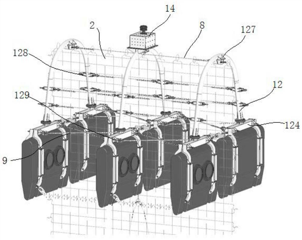 A port intelligent defense barrier system and its control method