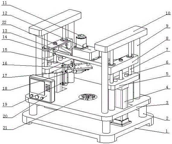 An automatic radial runout measuring device