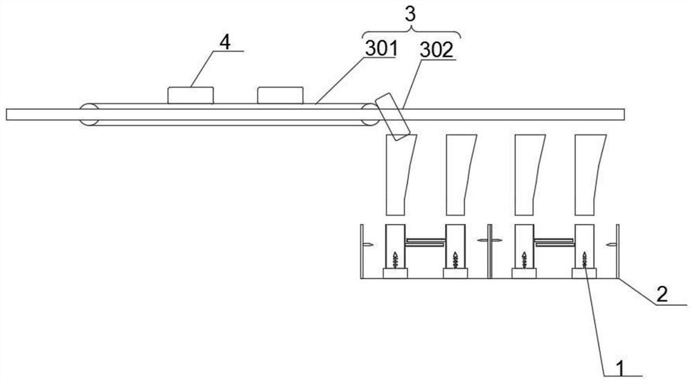 Multi-channel full-automatic feeding system for chemical production line
