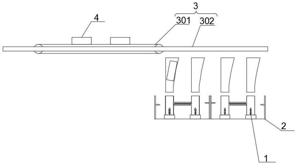 Multi-channel full-automatic feeding system for chemical production line