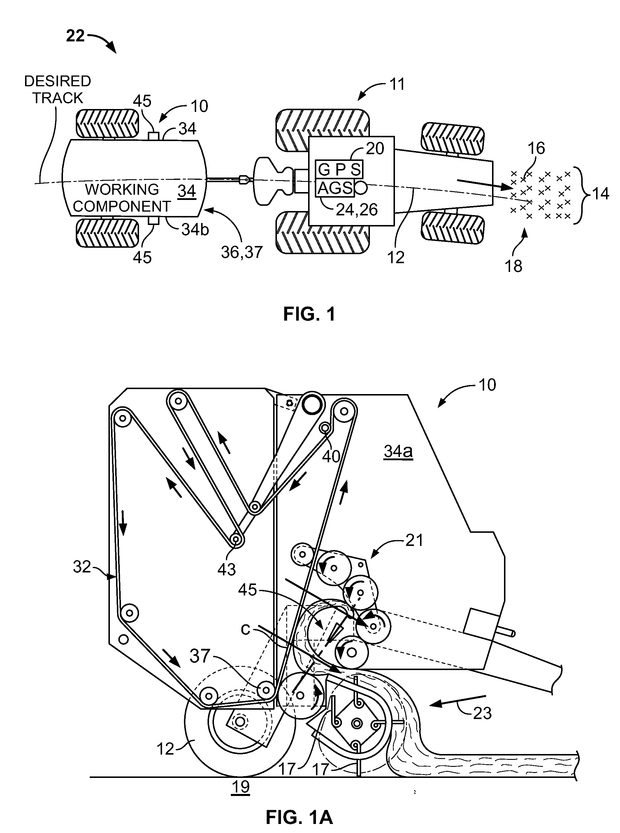 Guidance method for agricultural vehicle