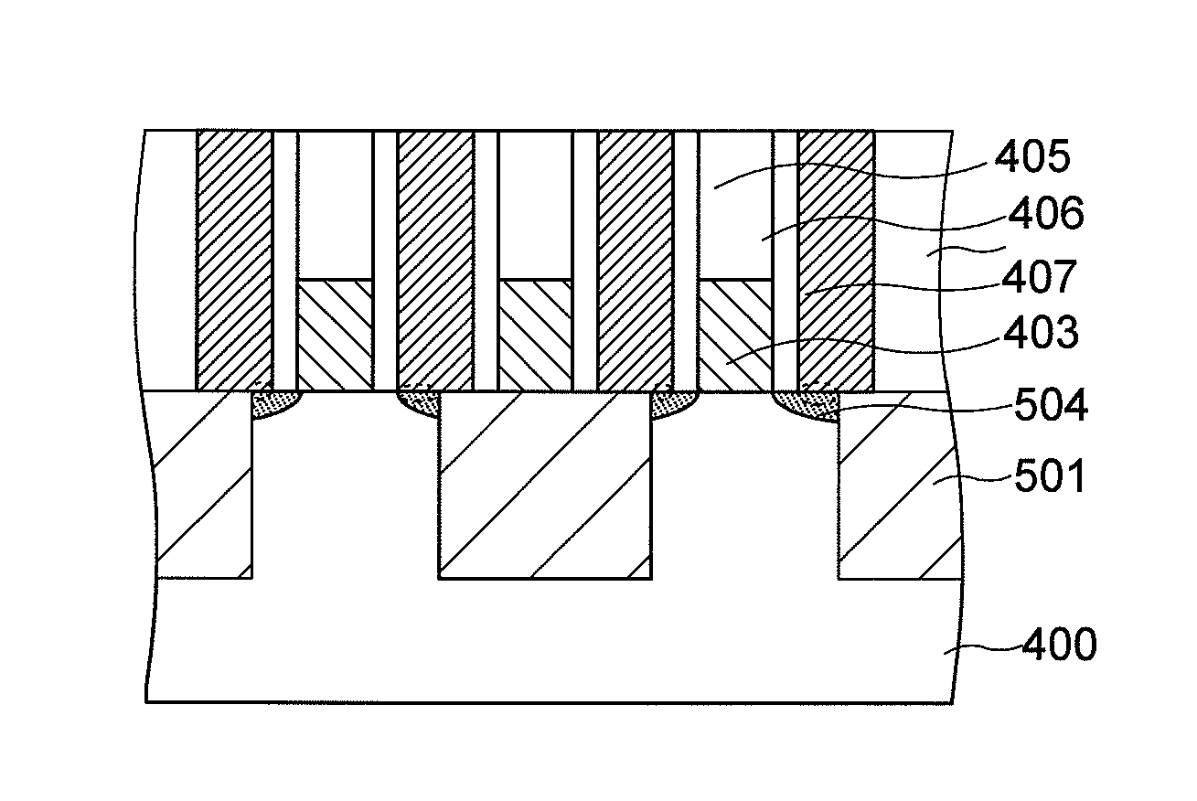 Semiconductor device having gate trenches and manufacturing method thereof