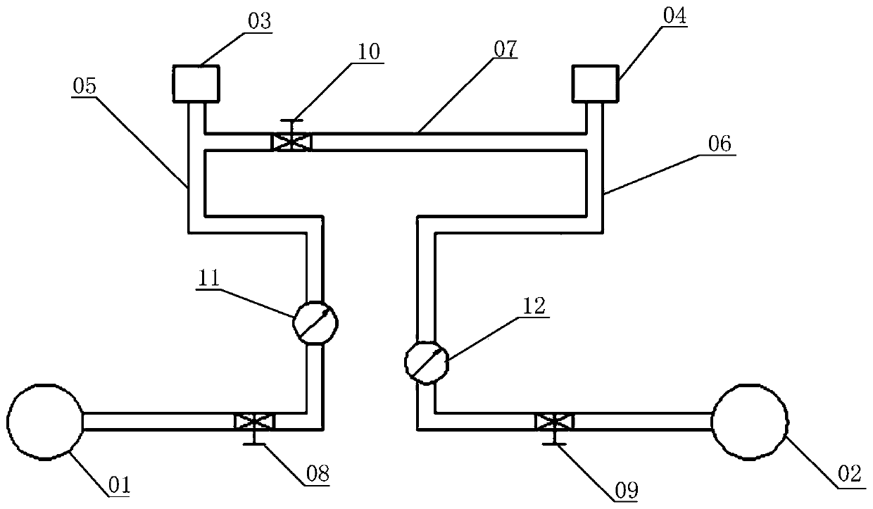 Double water-storage-tank water injection system, water injection method and storage medium
