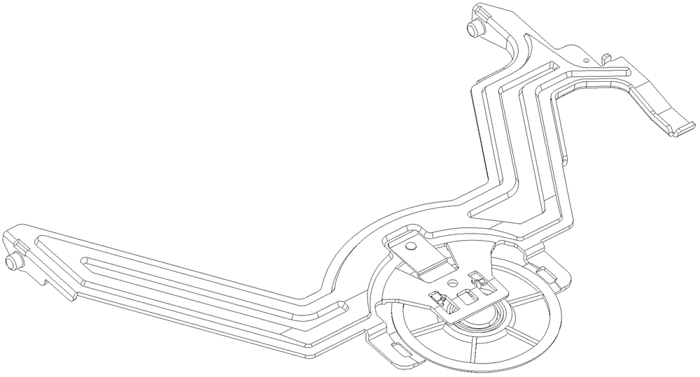 Elastic sheet for machine core disc-pressing module