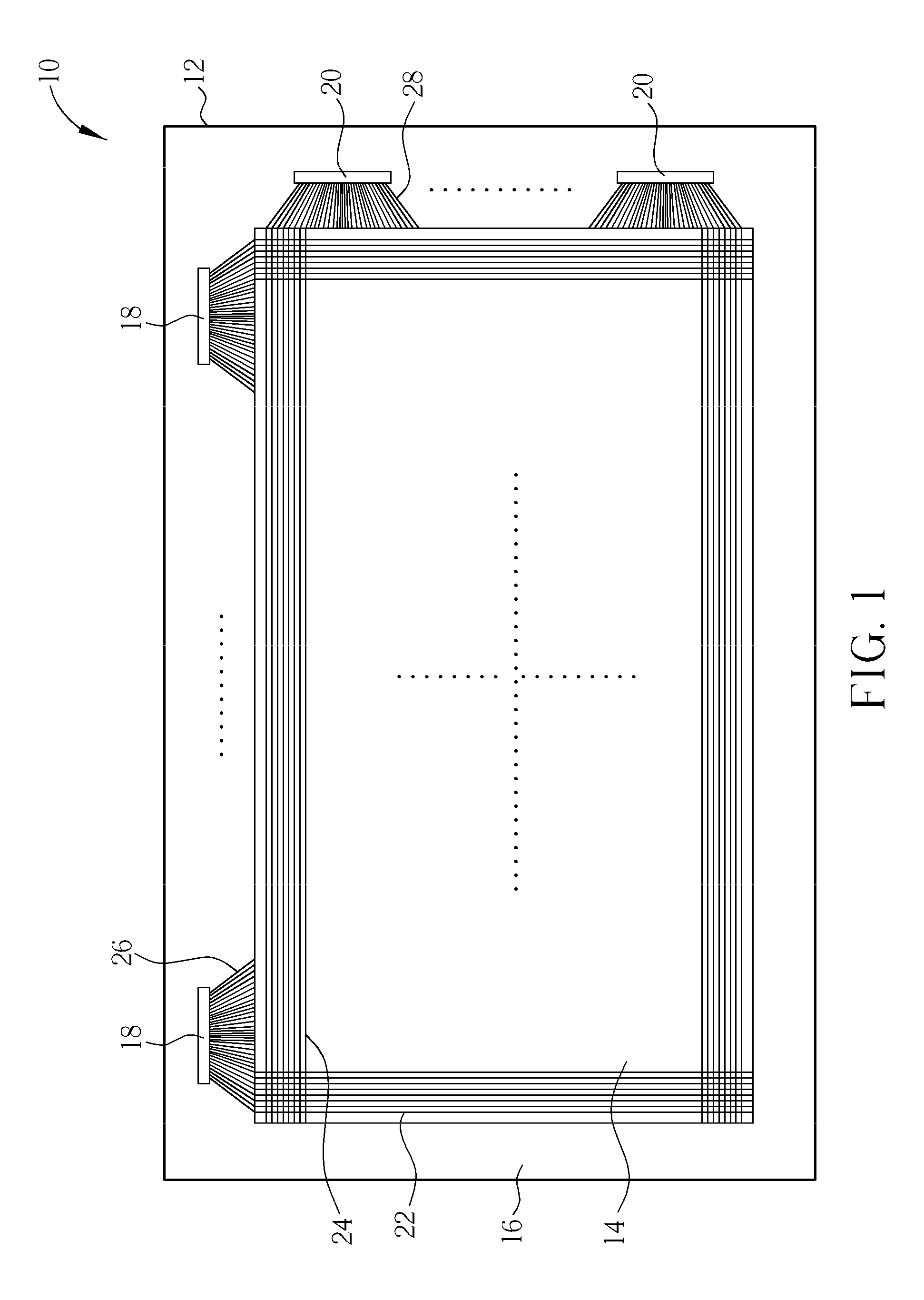 Flat display panel
