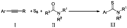 Preparation method of aryl thioamides