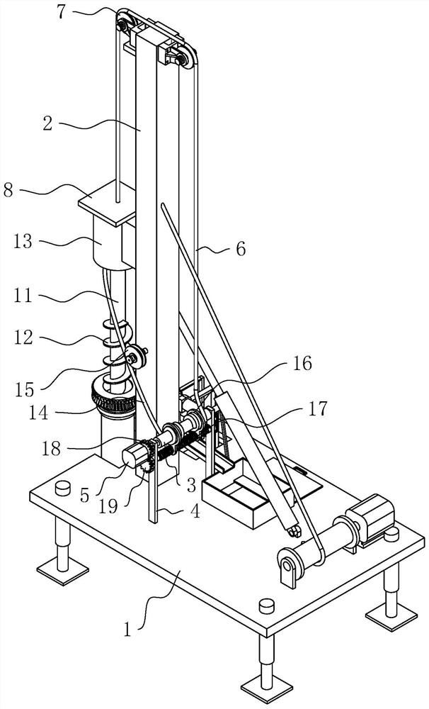 A Long Spiral Drilling Machine with Efficient Soil Clearing