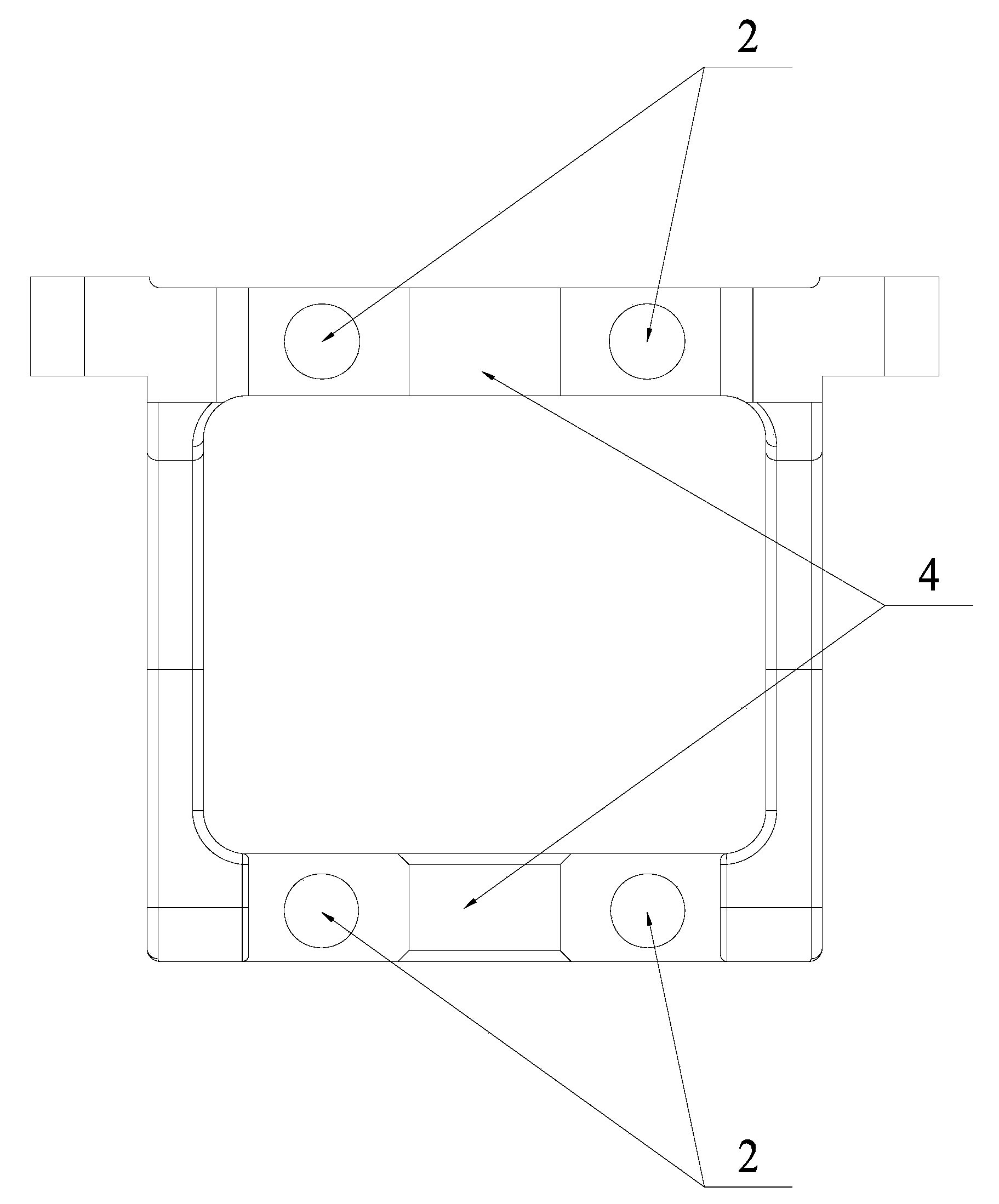 Small-space large-load coupler seat for broad track metro vehicle