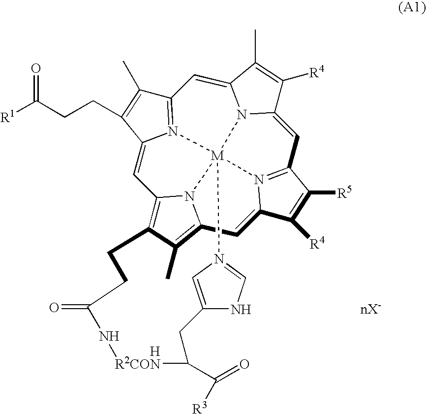 Porphyrin compound, albumin inclusion compound thereof and artificial oxygen carrier