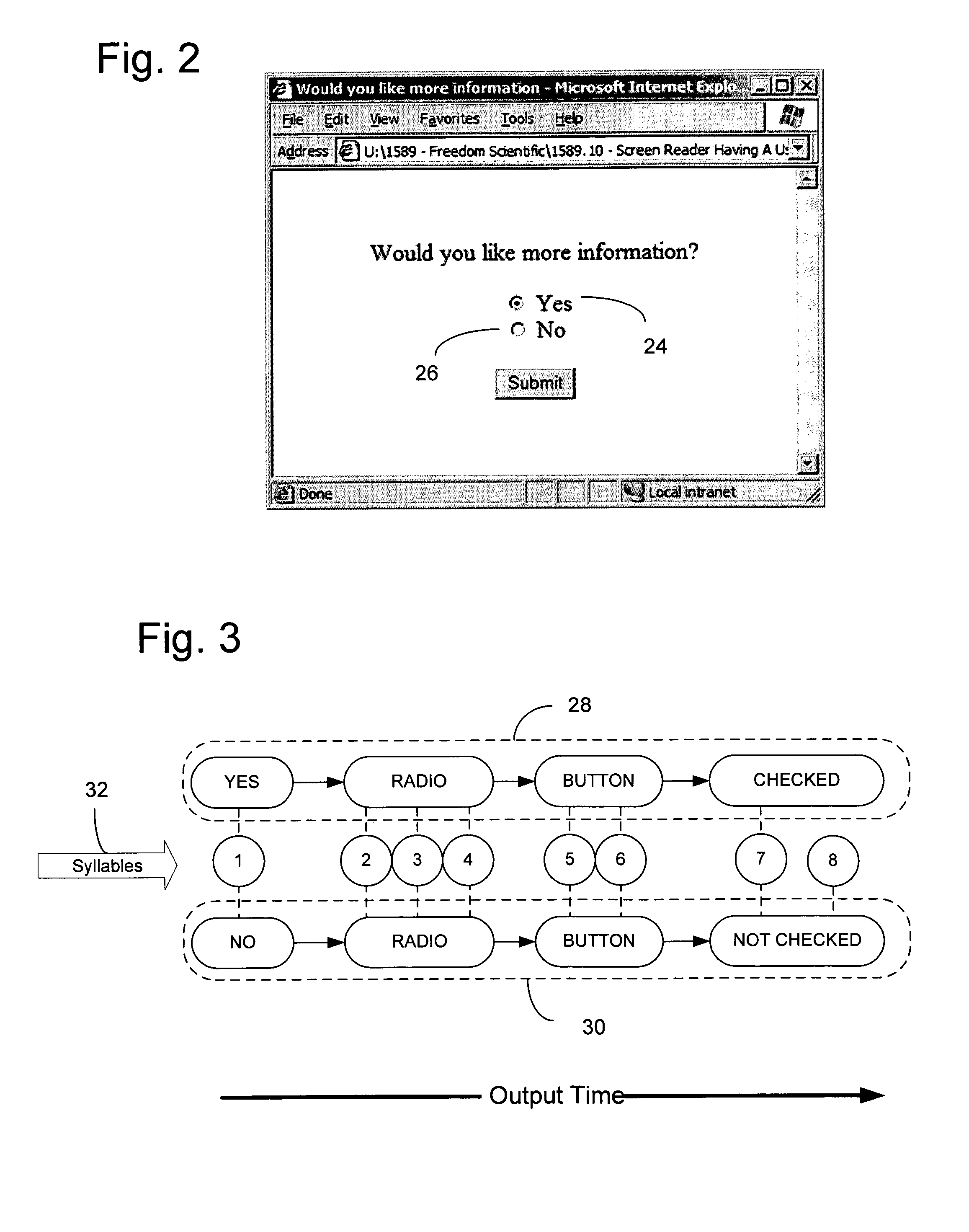 Screen reader having concurrent communication of non-textual information