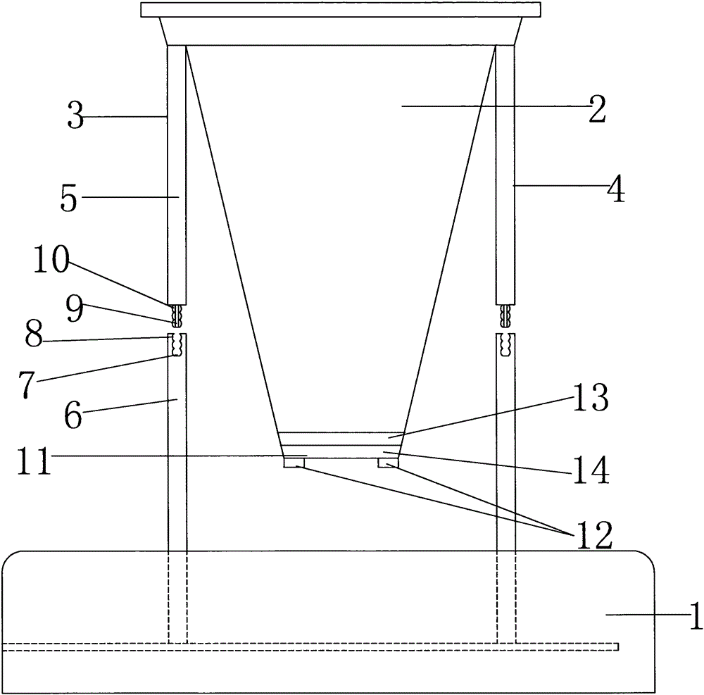 Novel retractable filtering device