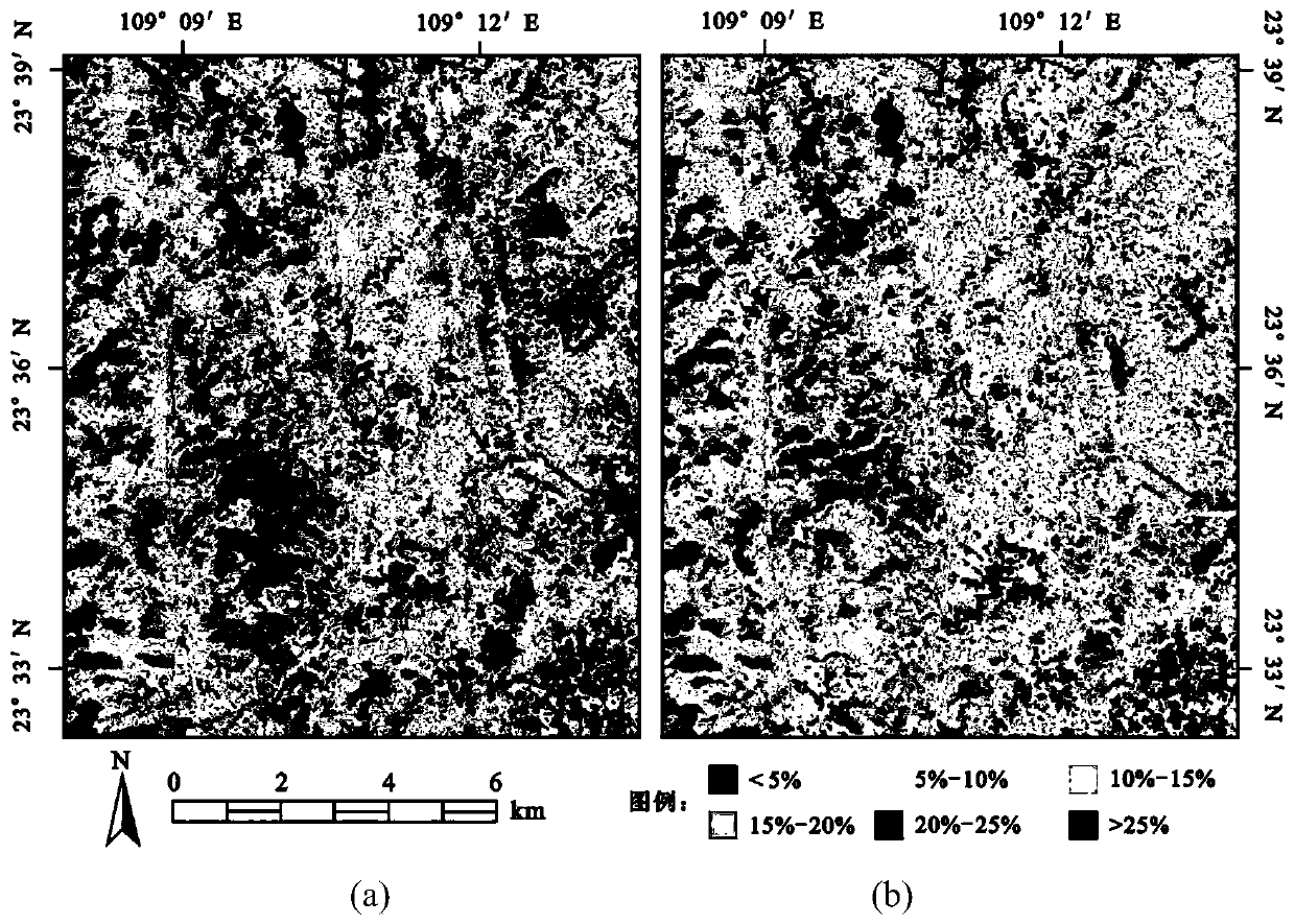 Novel calculation method for surface soil moisture content of CBERS-02B satellite image data