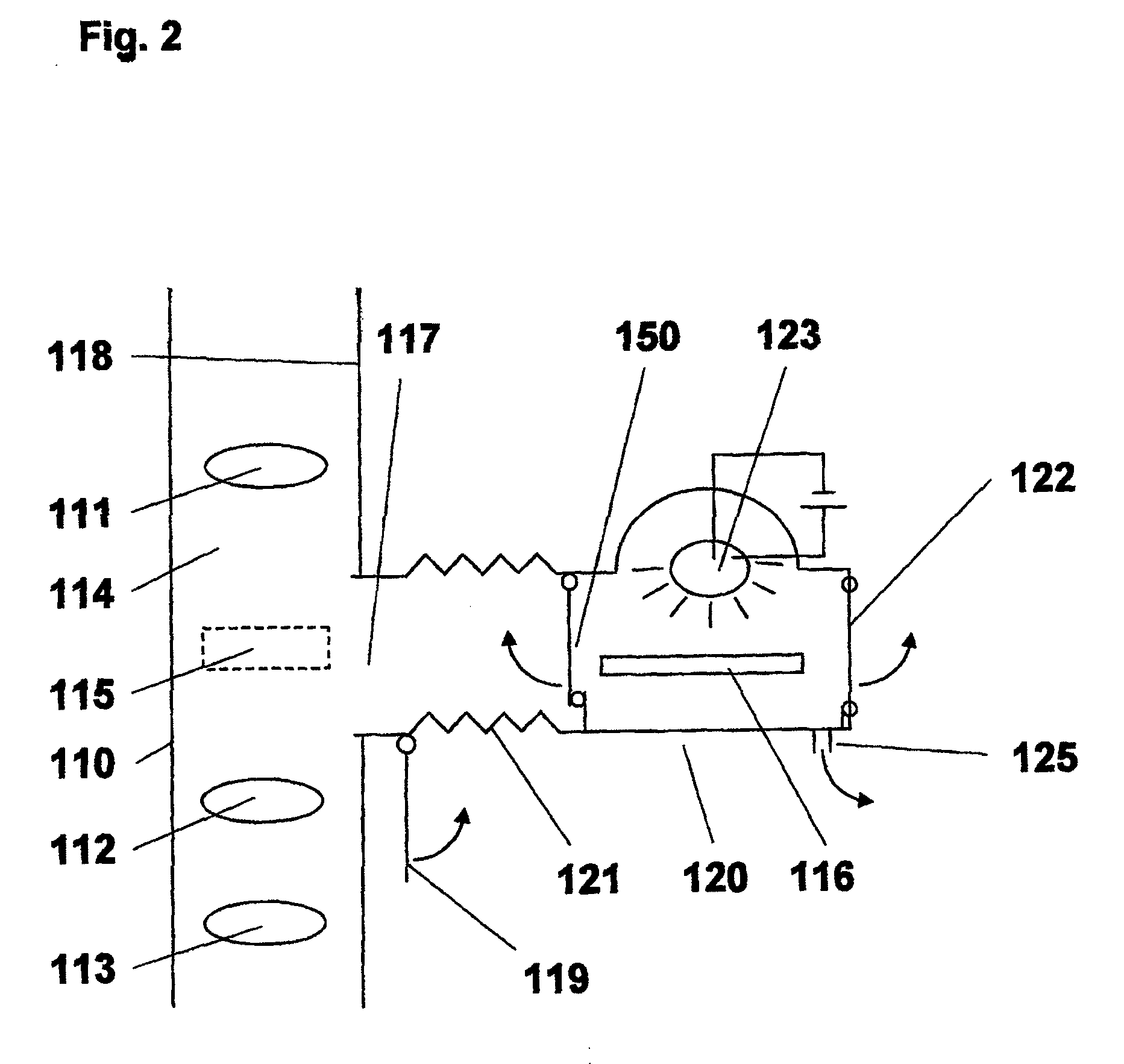 Method and device for replacing objective parts