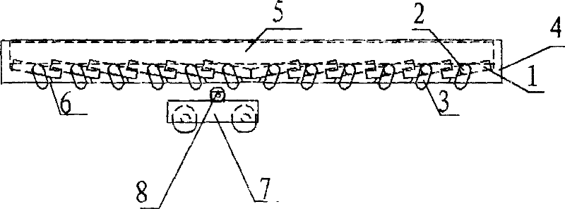 Attic type gravity dust collector