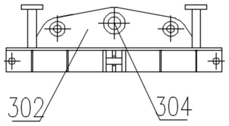 A land test device and method for a submersible hoisting system