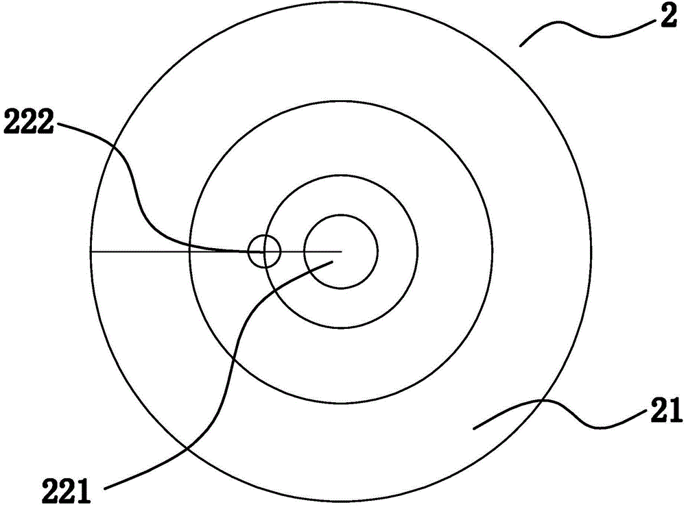 Gas pressure valve