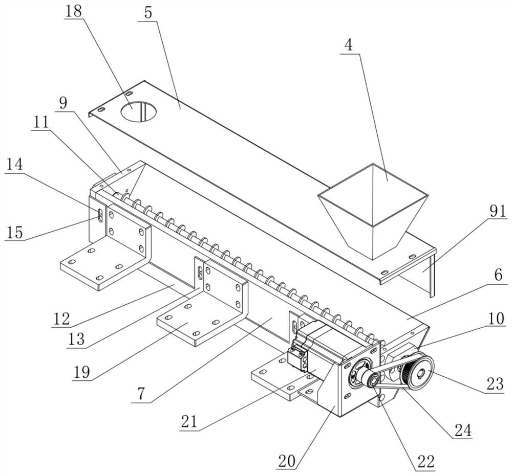 A powder spreading device for a 3D printer