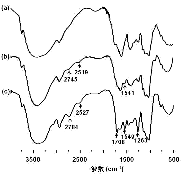 Tea polysaccharide derivative and preparation method thereof