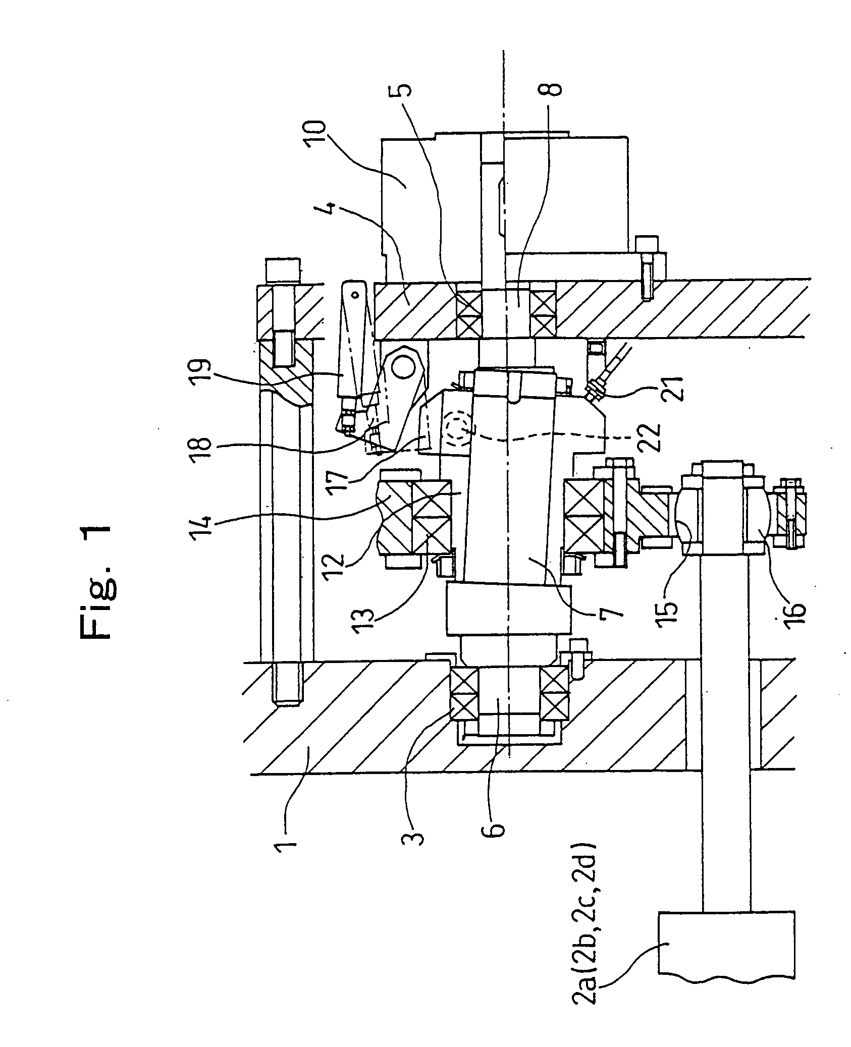 Oscillation amount adjusting device for oscillating roller