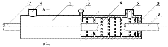 Grout sleeve for connecting prefabricated member steel bars and construction method of grout sleeve