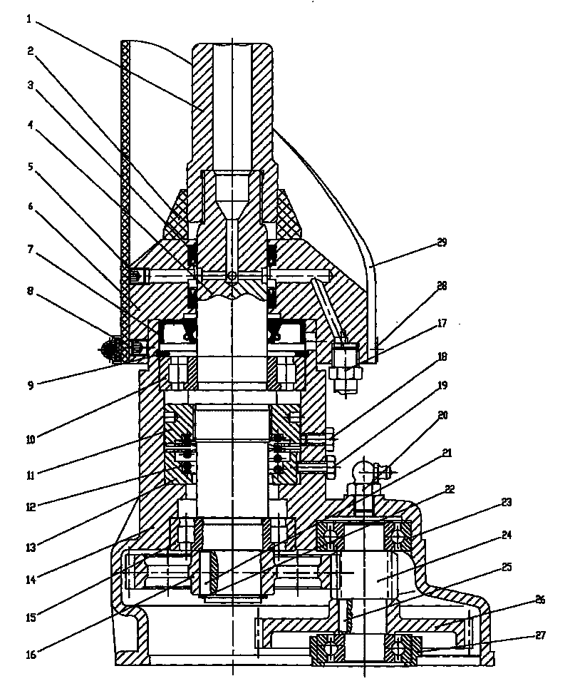 Transmission case body with vibratory anchor drill