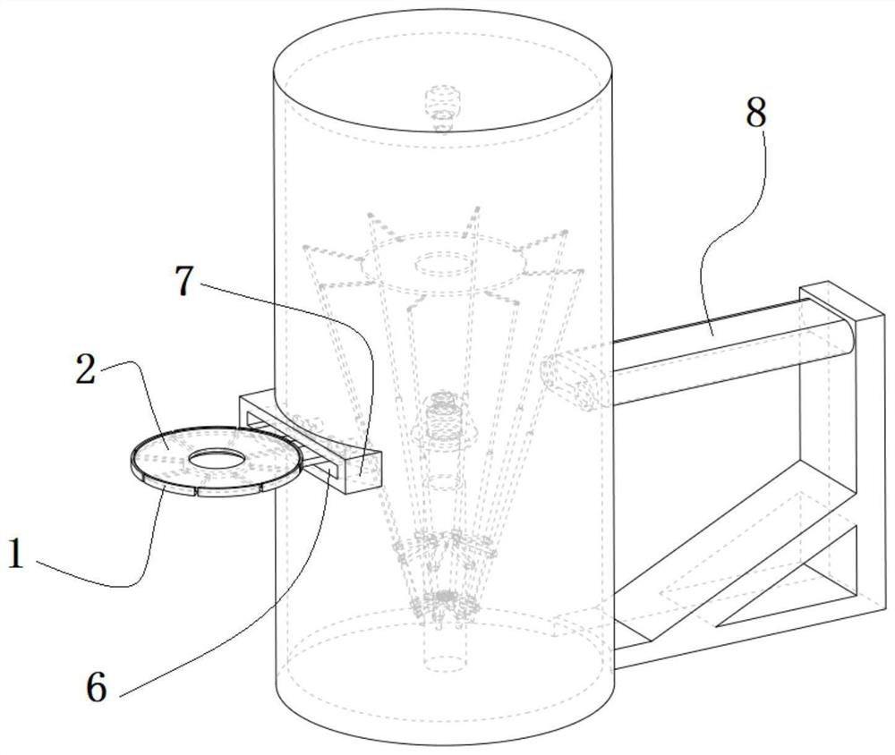 Visual inspection system for upper surface and lower surface of PCB and working method