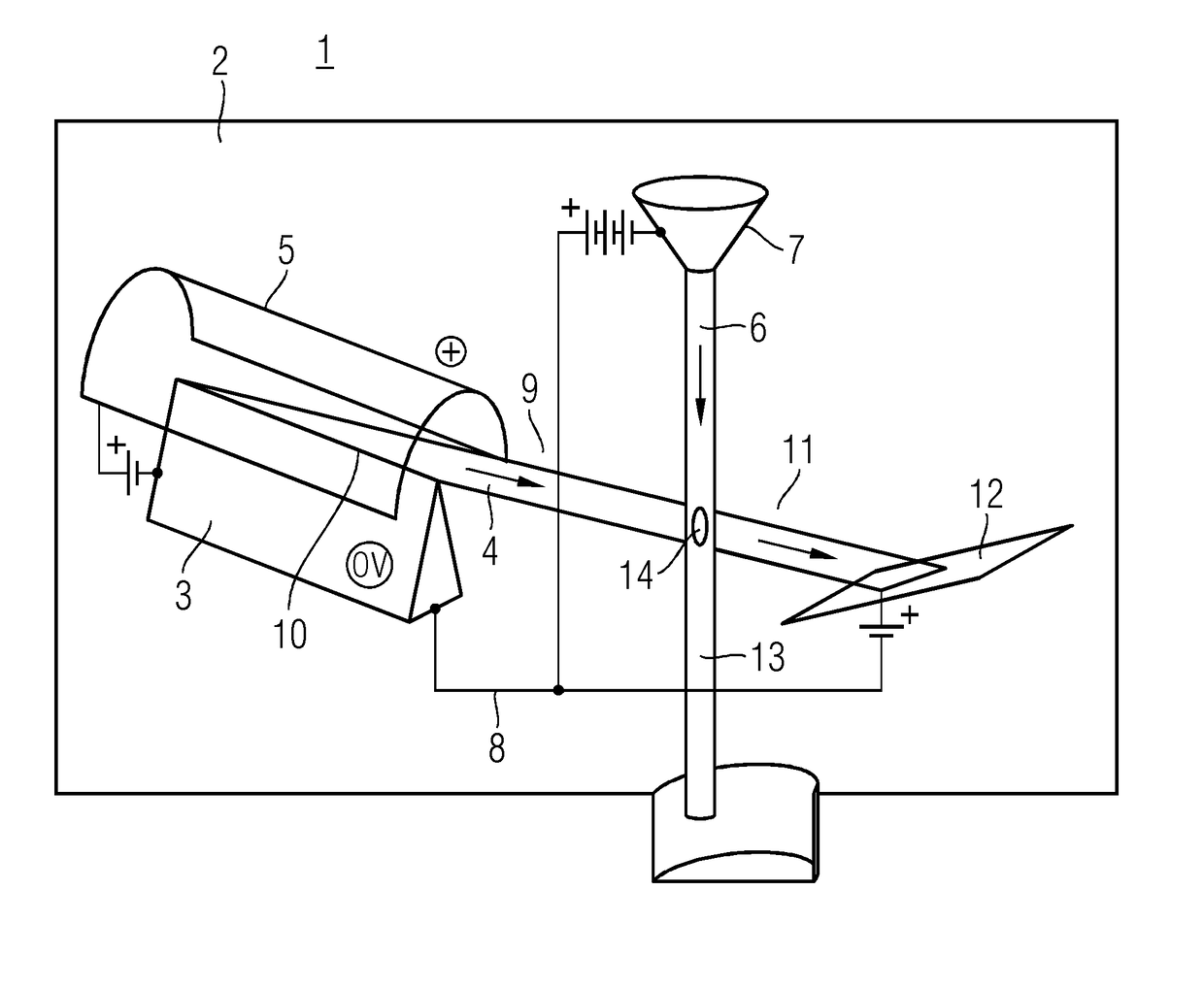 Metal-jet X-ray tube