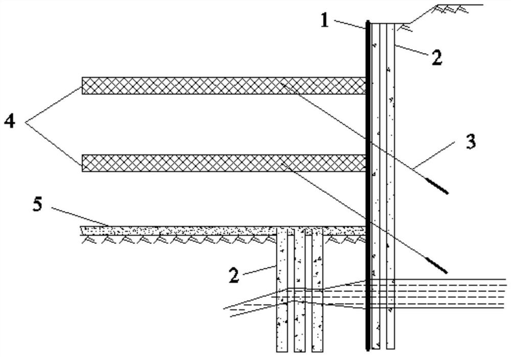 A kind of treatment method of steel sheet pile supporting foundation pit piping