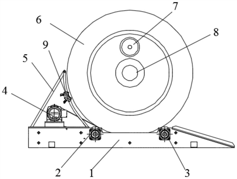 Environment-friendly destroying device for electronic information storage device