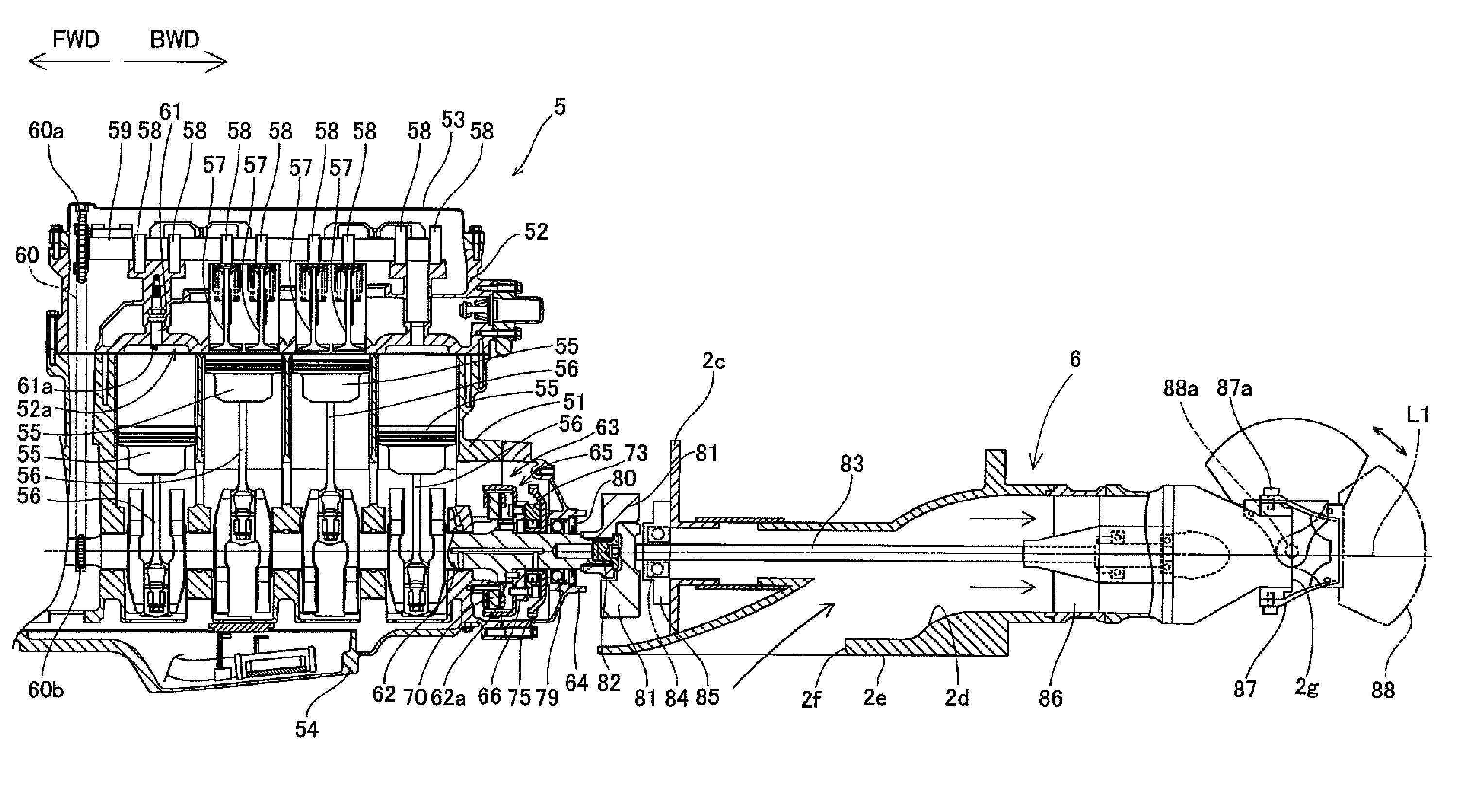 Water jet propulsion watercraft