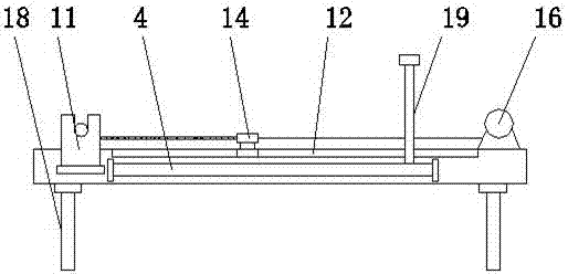 Feeding type yoga clothes making device