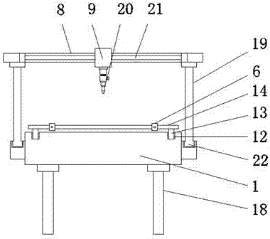 Feeding type yoga clothes making device