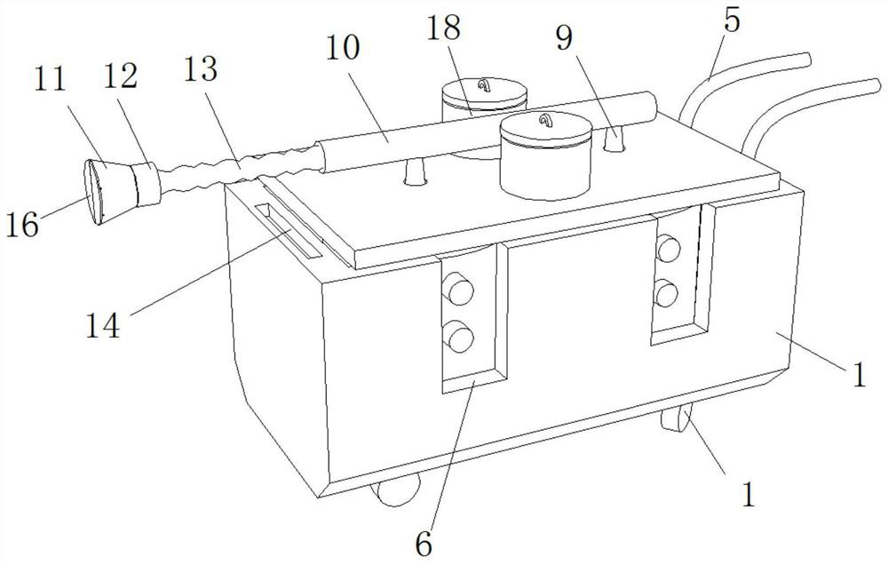 An oxygen atomizer