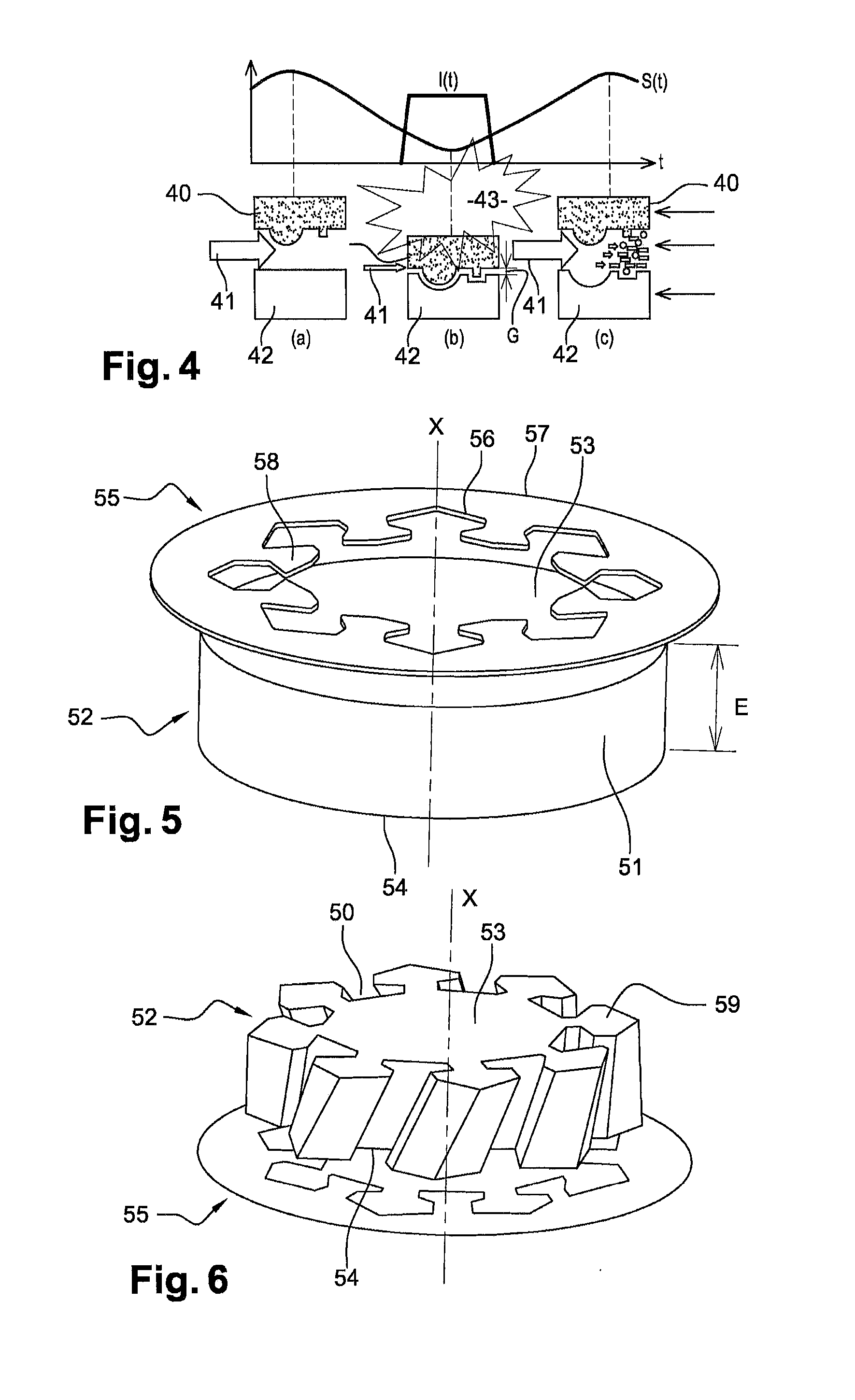 Method for producing cavities for a turbomachine disk