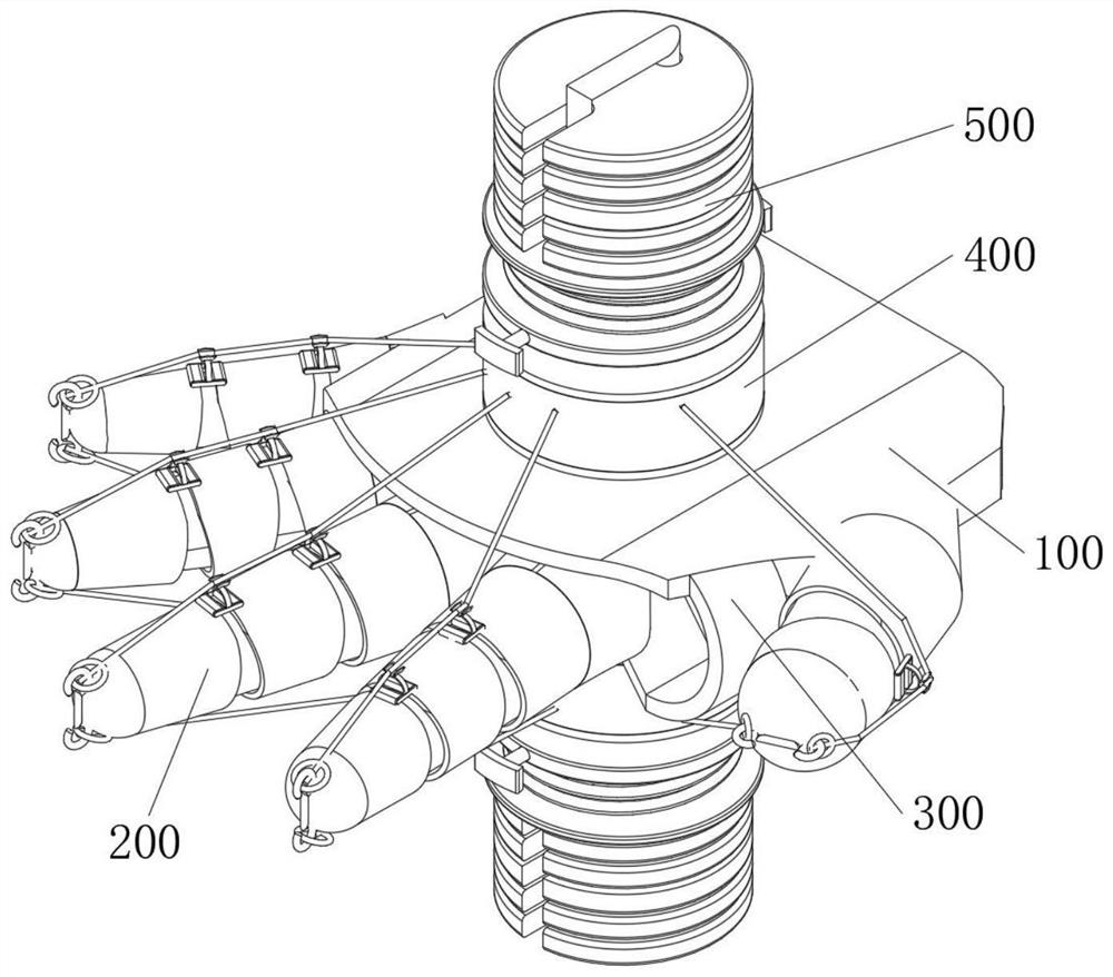 Grip strength recovery training device with tightness adjusting function for rehabilitation department