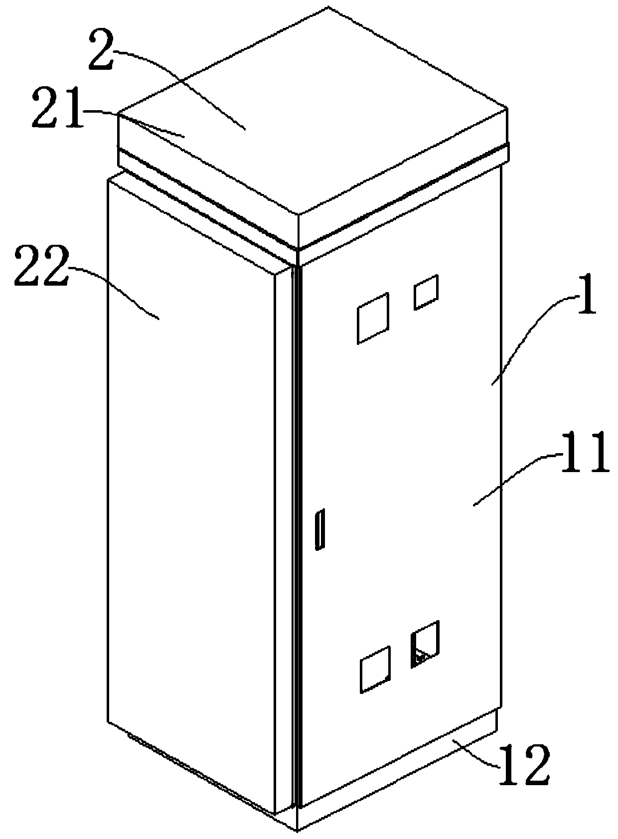 Electrical equipment automation control cabinet