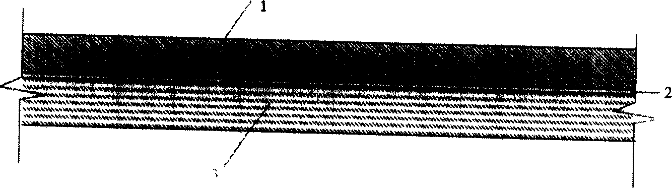Porous cement concrete cement overlay having bond coat laying on cement concrete and construction method therefor