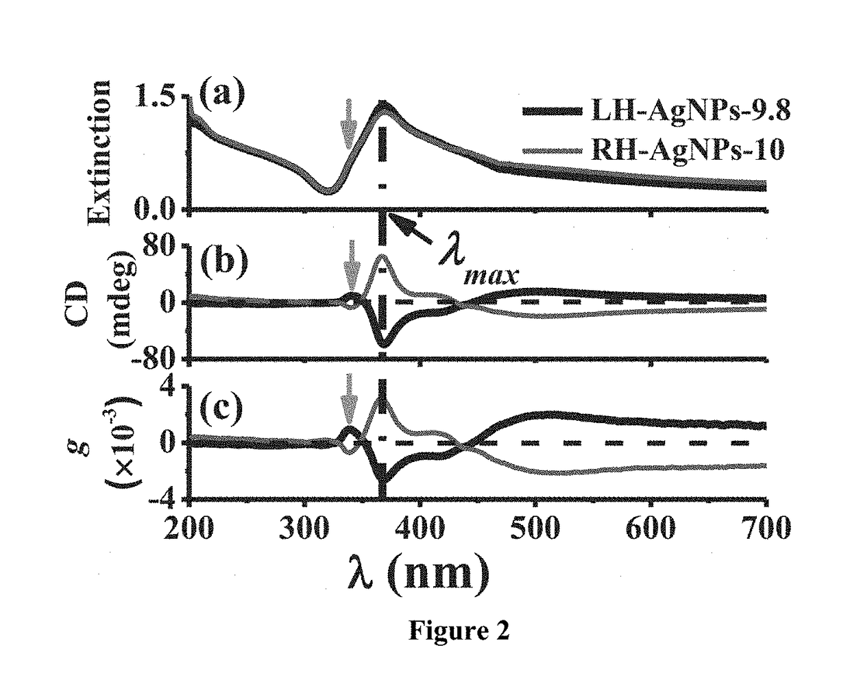 Plasmonic nanoparticles with hidden chiroptical activity