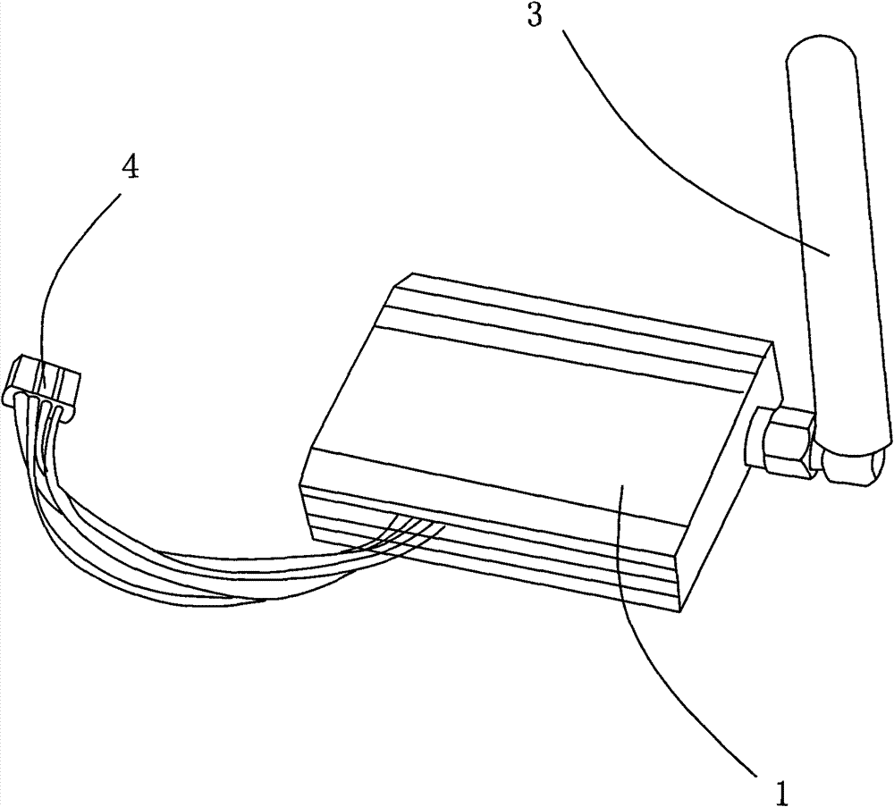 Integrated ultrahigh frequency audio and video transmitter and transmission method thereof