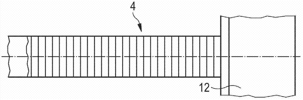 Light guide with decoupling portion and shield for collecting decoupled rays