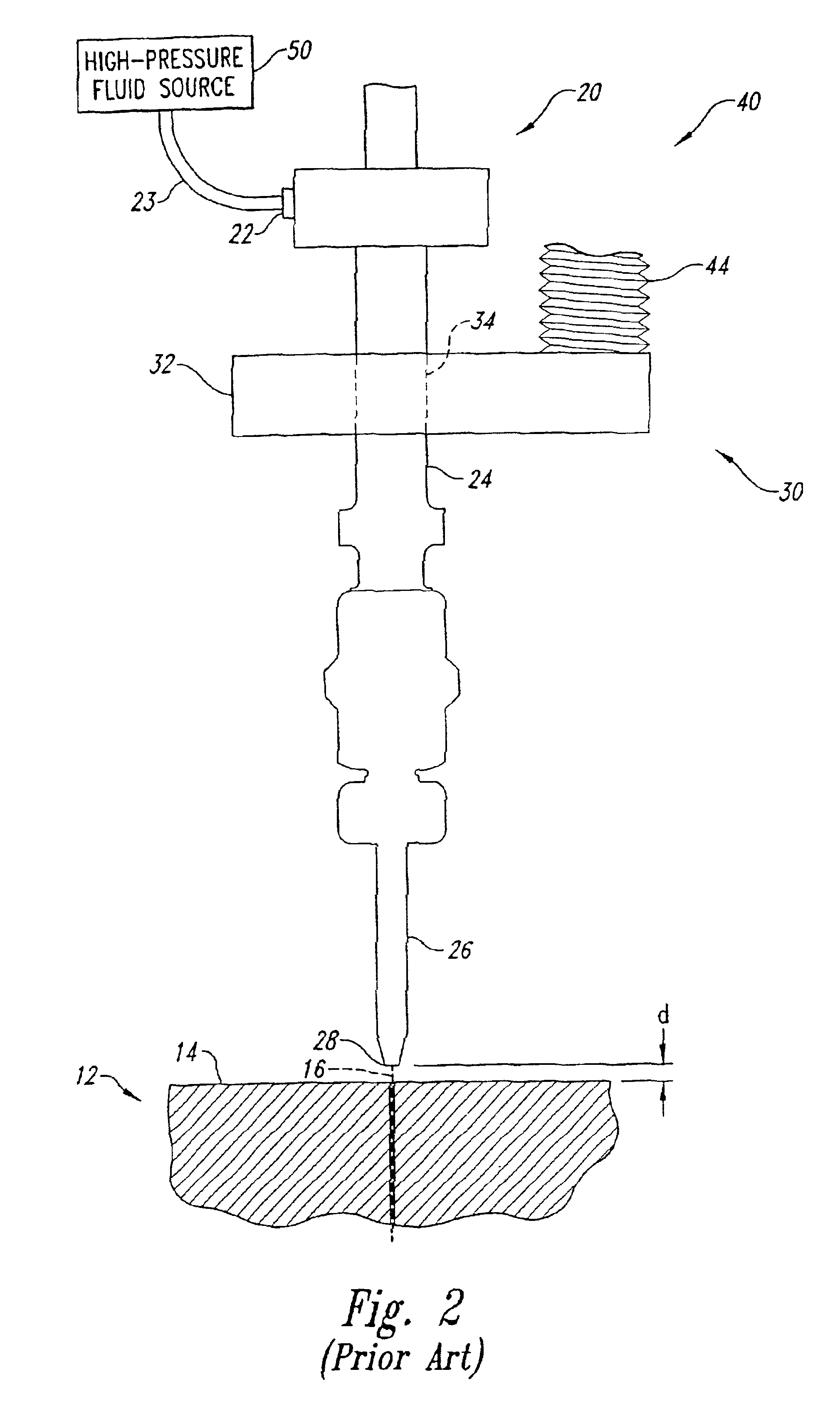 Apparatus and methods for Z-axis control and collision detection and recovery for waterjet cutting systems