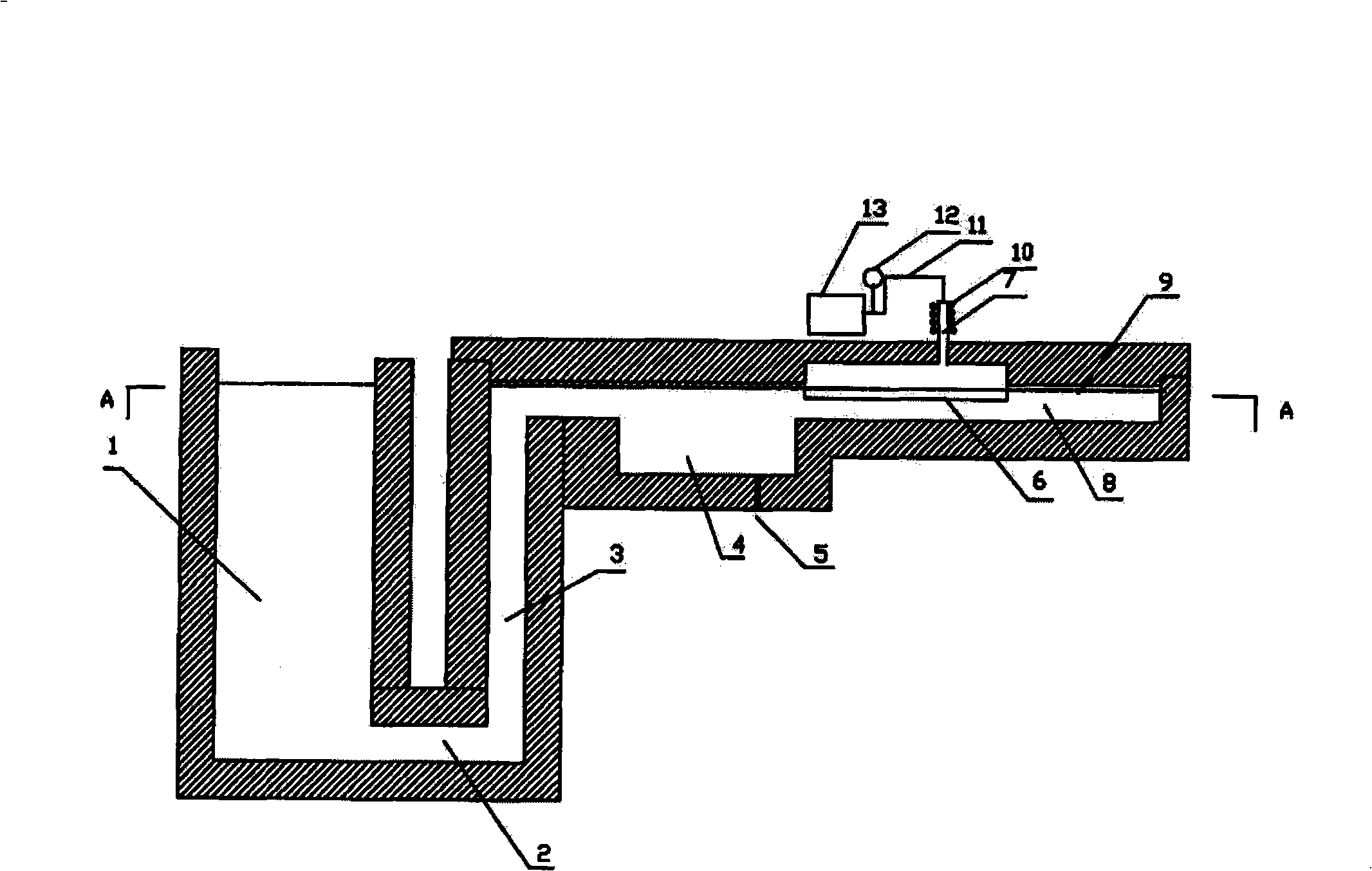 Fine clarifying method of electric melting furnace and device