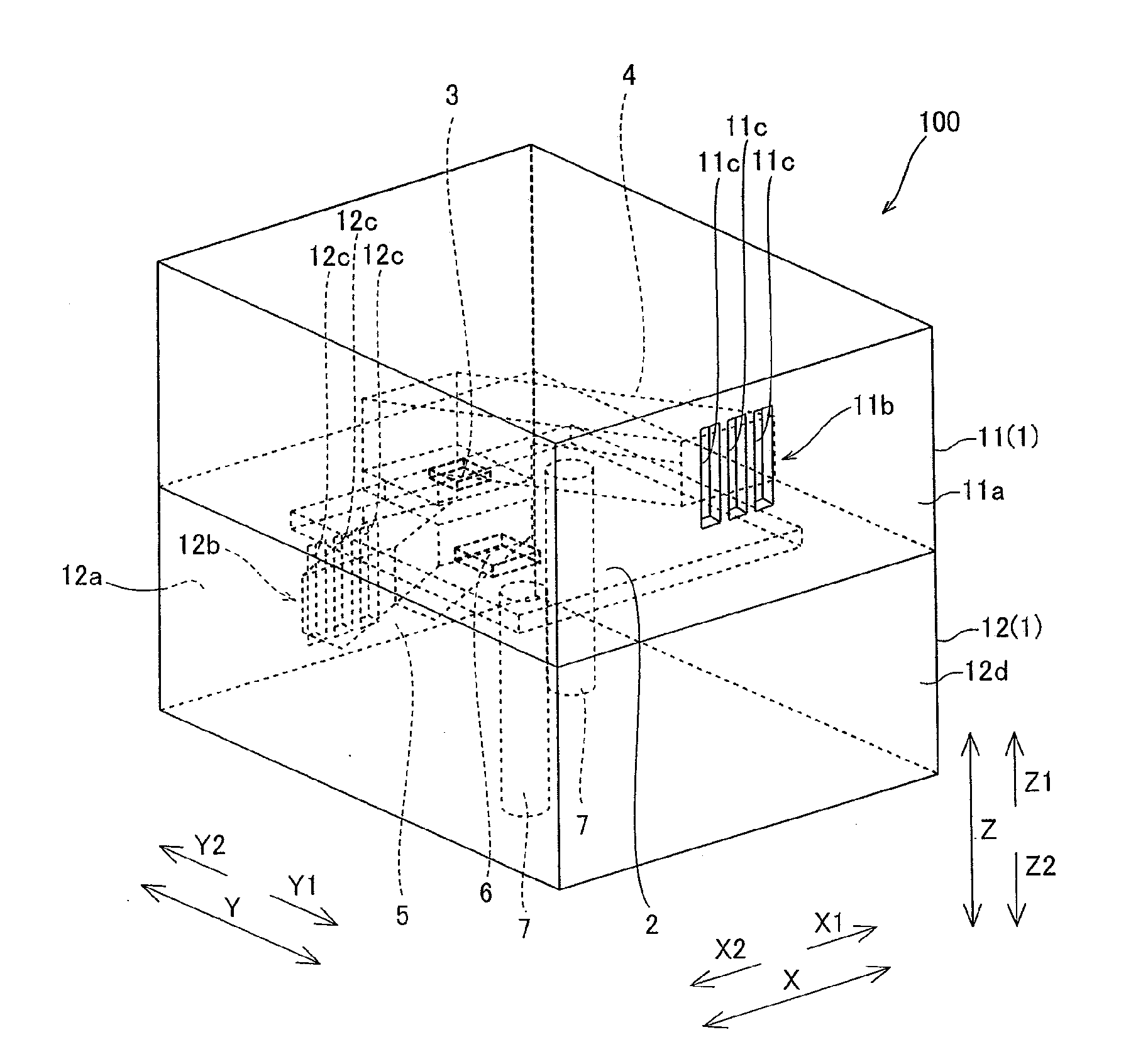 Heat Radiation Mechanism of Electronic Apparatus and Electronic Apparatus