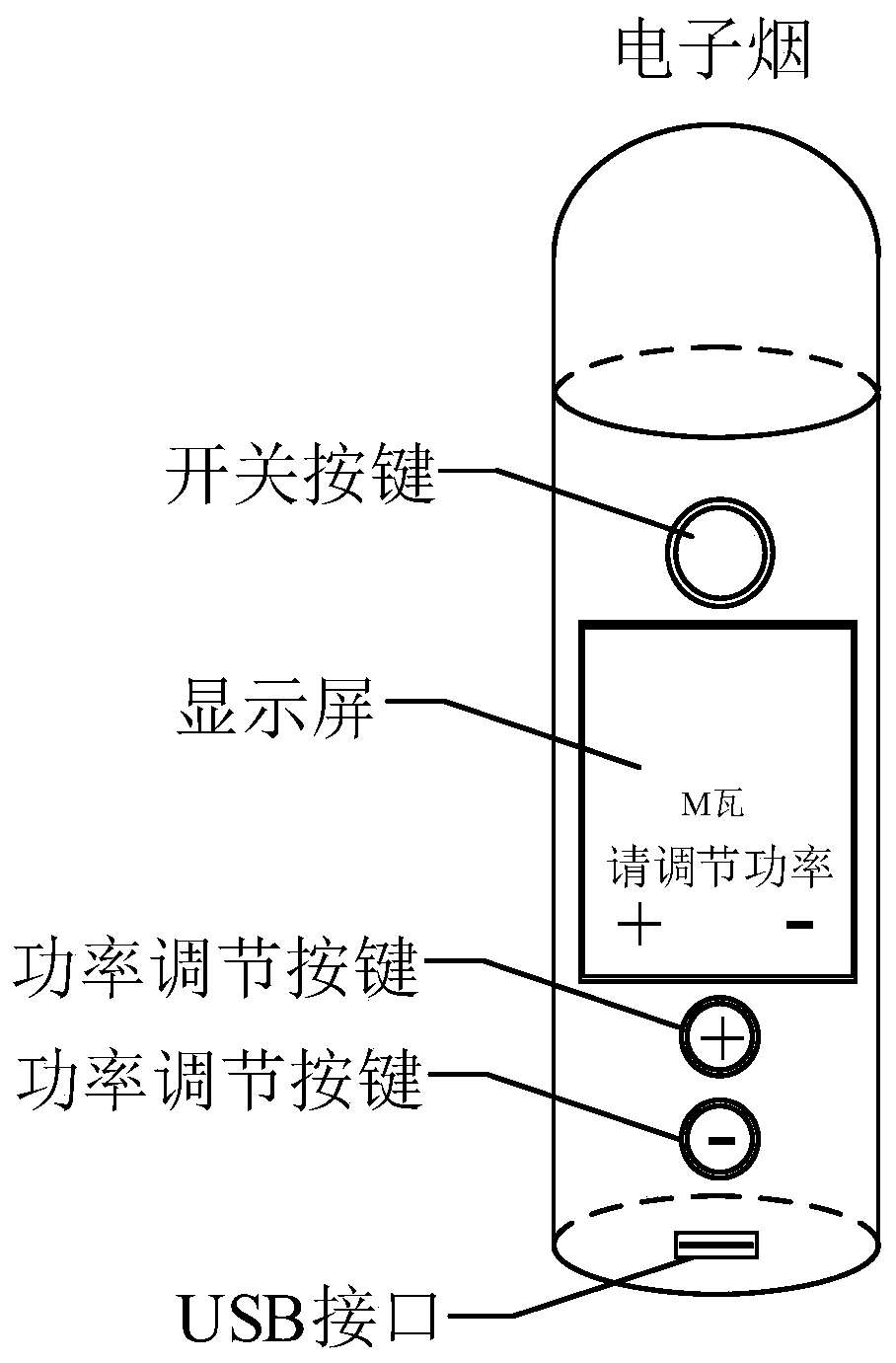 Working power determination method, electronic cigarette and computer readable storage medium